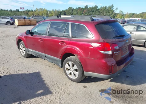 2012 Subaru Outback 2.5I Premium из США, поврежденный, VIN 4S4BRBCC6C3200265